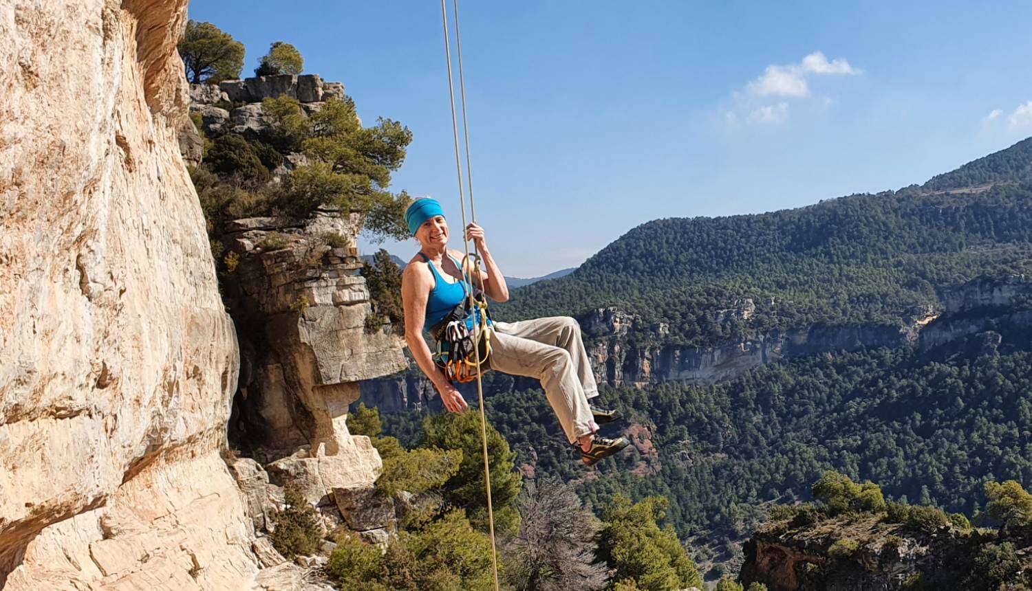 was macht der Beckenboden beim klettern